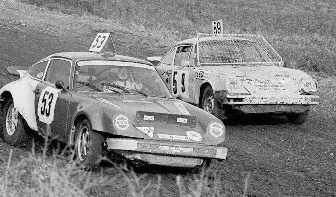 Siegfried Pfeiffer (53, Porsche), Ernst Hofer (59, Porsche)