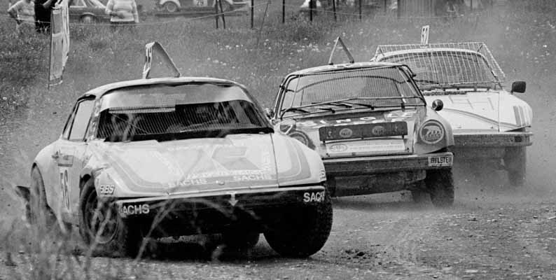 Peter Derber (56, Porsche 911), Siegfried Pfeiffer (51, Porsche 911), Ernst Hofer (52, Porsche 930)