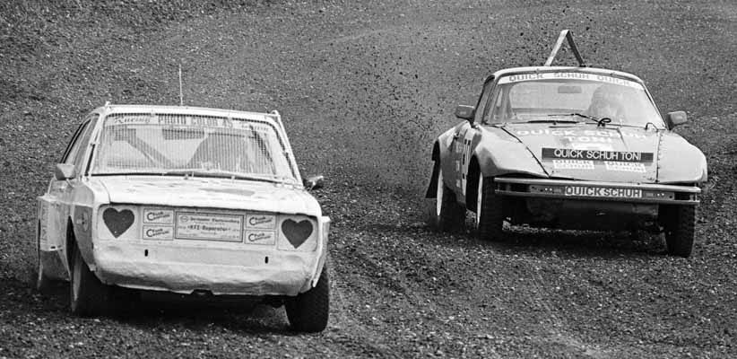 Heinrich Gruber (55, Ford Escort), Toni Weissenbck (80, Porsche 911)