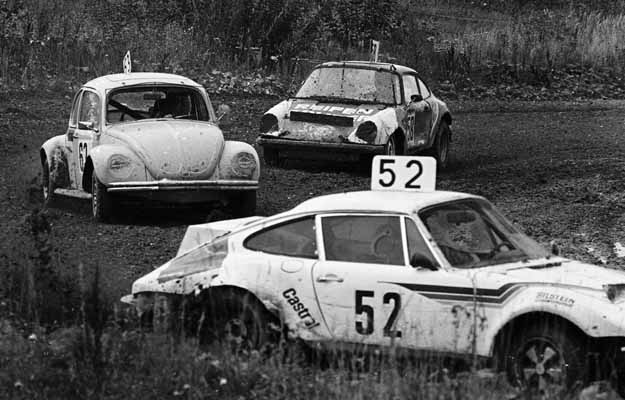 Ernst Hofer (52, Porsche), (63, VW Kfer), Gerhard Gruber (58, Porsche 911)