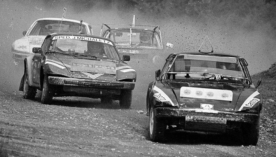 Siegfried Pfeiffer (51, Porsche), Thomas Michaletz (56, Porsche), Ernst Hofer (52, Porsche), Toni Weienbck (58, Porsche)