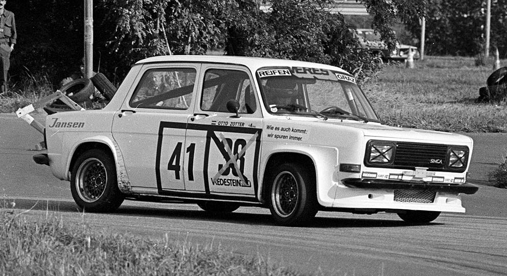 Otto Zotter (Simca Rallye III)