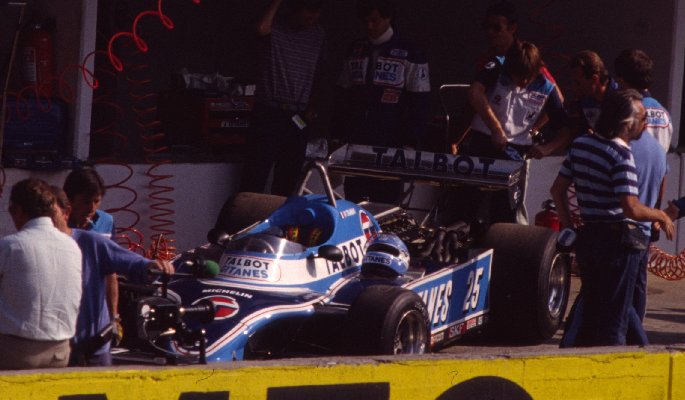 Patrick Tambay (Talbot Ligier JS17)