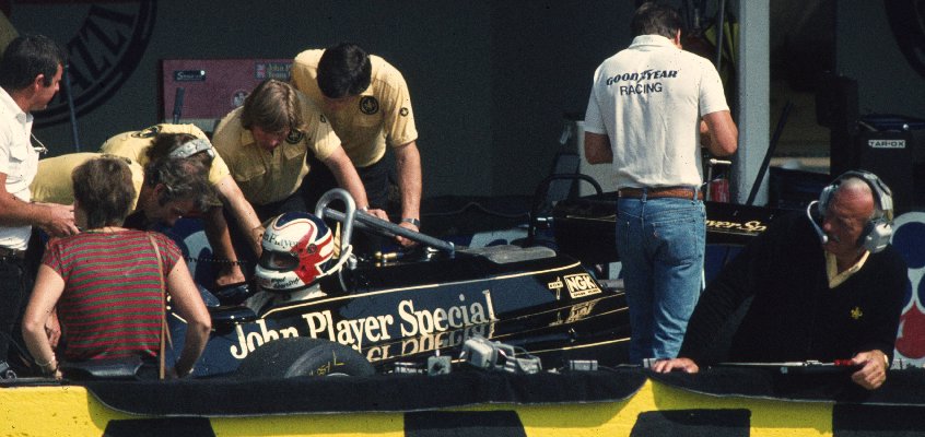 Nigel Mansell (Lotus), Colin Chapman