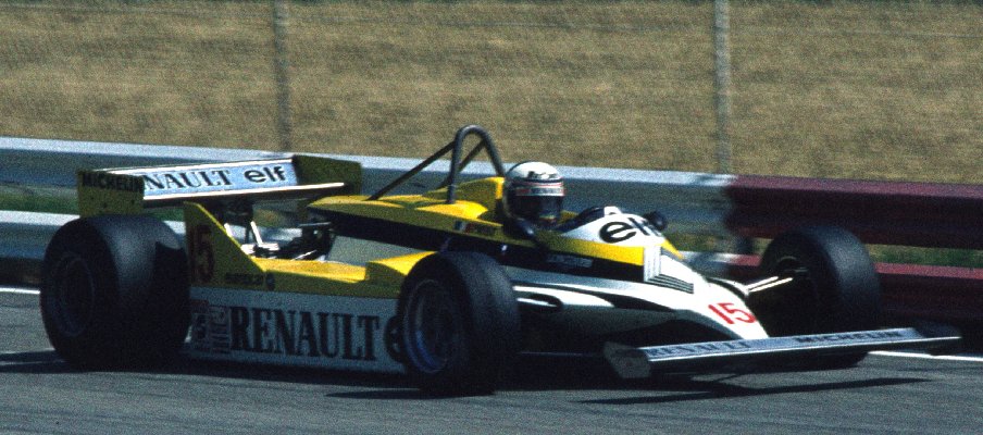 Alain Prost (Renault elf RE20)