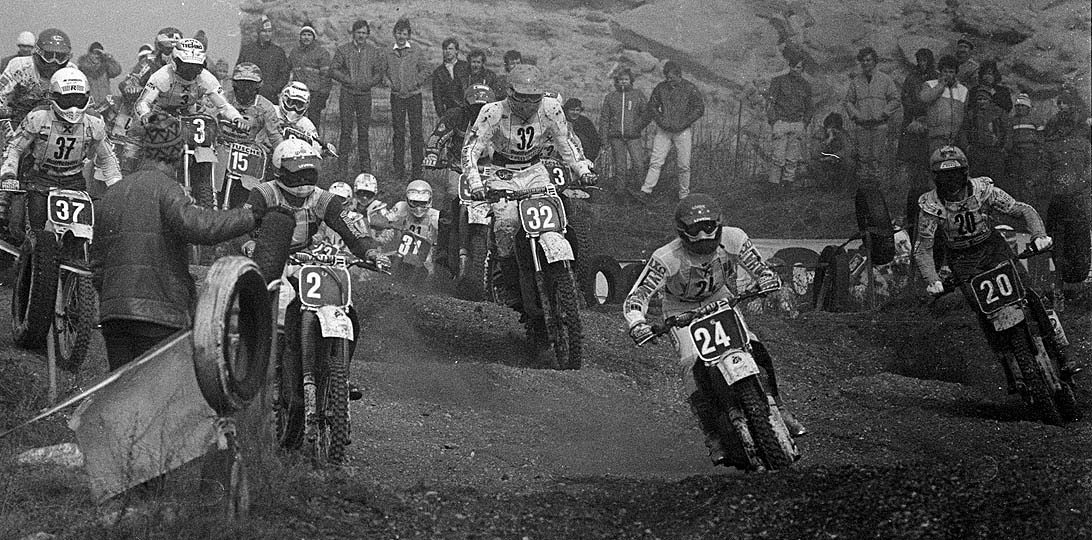 Helmut Bichler (2, Yamaha), Herbert Wolf (32, Yamaha), Josef Mayer (24, Yamaha), Thomas Lssel (20, Suzuki), Robert Willfurth (31, Suzuki), Walter Klein (15, Suzuki), Werner Er s (3, Suzuki), Werner Mller (37, KTM