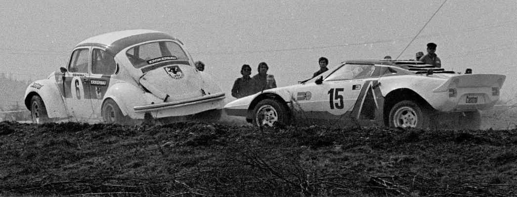 Rudolf Koker (6, VW Kfer), Renee Vontsina (15, Lancia Stratos)