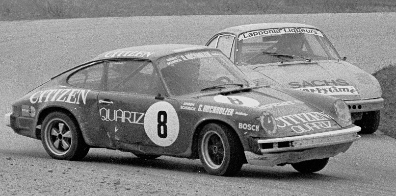 Gnther Spindler (8, Porsche), Matti Alamki (73, Porsche)