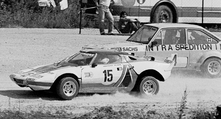 Rene Vontsina (13, Lancia Stratos), Thomas Kraft (4, Ford Escort)