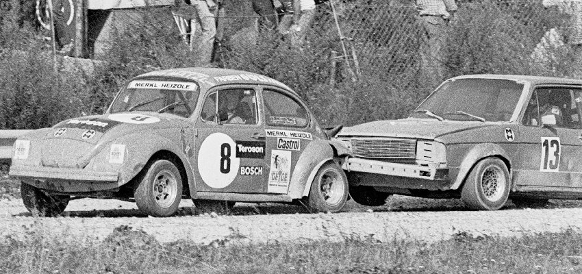 Roland Klose (8, VW Kfer), Raimund Tatzer (13, VW Jetta)