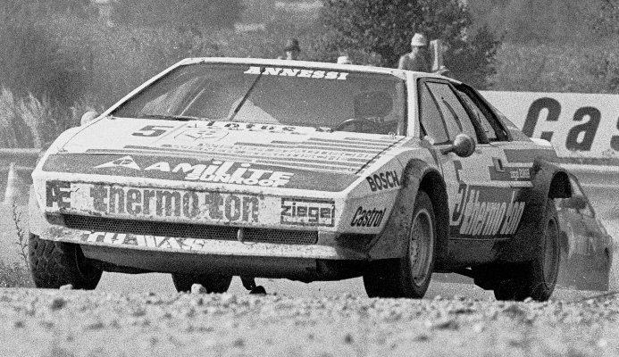 Manfred Parisch (5, Lotus Esprit), Dieter Karl Anton (7, Ford Escort)