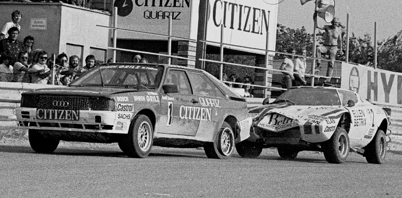 Walter Mayer (1, Audi Quattro), Andreas Bentza (2, Lancia Stratos)