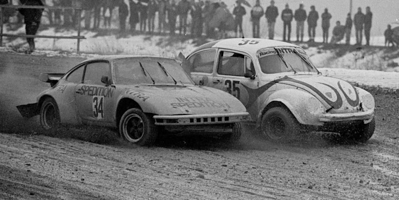 Thomas Kraft (35, VW Kfer), Heinz Bubetz (34, Porsche 930 Turbo)