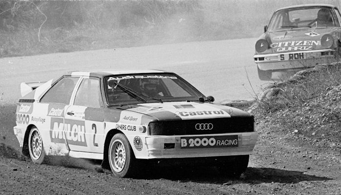 Franz Wurz (2, Audi Quattro), Günther Spindler (4, Porsche)