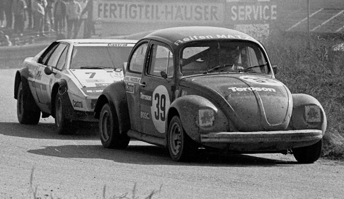 Ludwig Hofer (39, VW Käfer), Manfred Parisch (7, Lotus Esprit)
