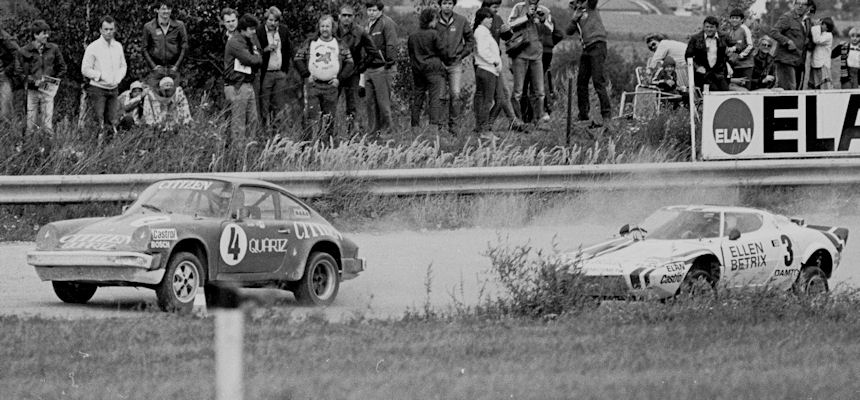 Gnther Spindler (4, Porsche), Andreas Bentza (3, Lancia Stratos)