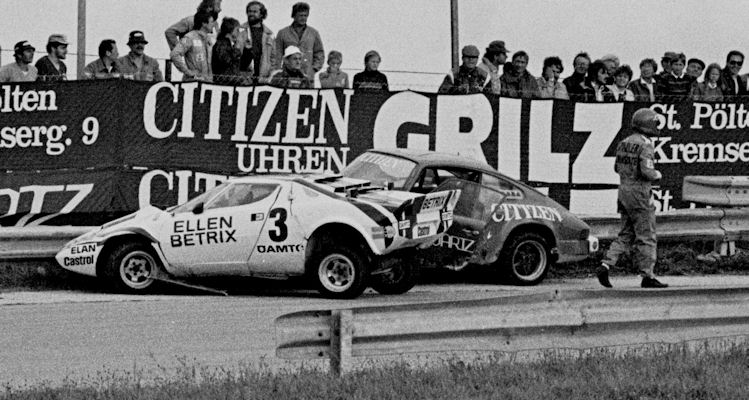 Andreas Bentza (3, Lancia Stratos), Gnter Spindler (4, Porsche)