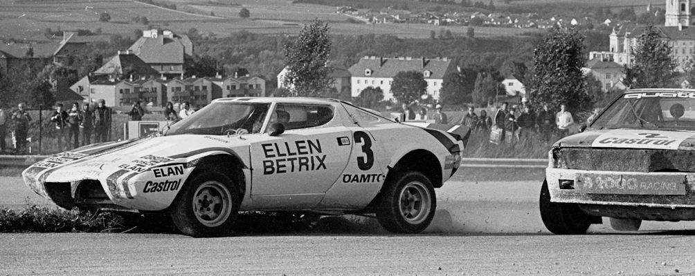 Andreas Bentza (3, Lancia Stratos), Franz Wurz (2, Audi Quattro)