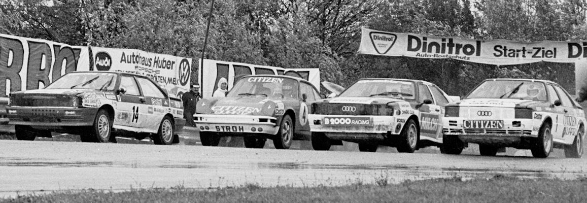 Francois Monten (14, Audi Quattro), Günther Spindler (4, Porsche), Franz Wurz (2, Audi Quattro), Walter Mayer (1, Audi Quattro) 