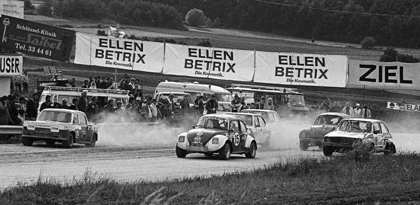 Hermann Twerdy (12, Simca Rallye III), Gustav Mostetschnig (15, VW Kfer), Christoph Dirtl (Fiat Ritmo), Walter Axenkopf (18, VW Golf), Ludwig Hofer (VW Kfer)