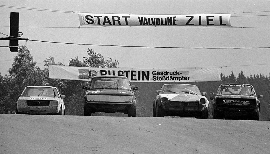 Wolfgang Kundlatsch (14, Opel Ascona), Robert Leitgeb (22, Saab 99), Wilhelm Landl (4, Datsun 280 Z), Heinrich Gruber (12, Ford Escort)