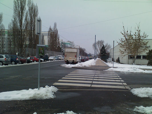 Foto vom 11. Jnner 2010 - Ecke Lieblgasse - Tillmanngasse