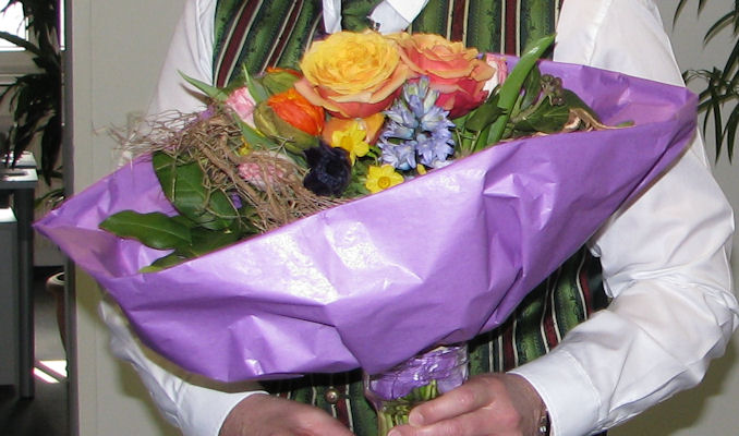 Foto vom 8. Februar 2010 - Blumenstrauß
