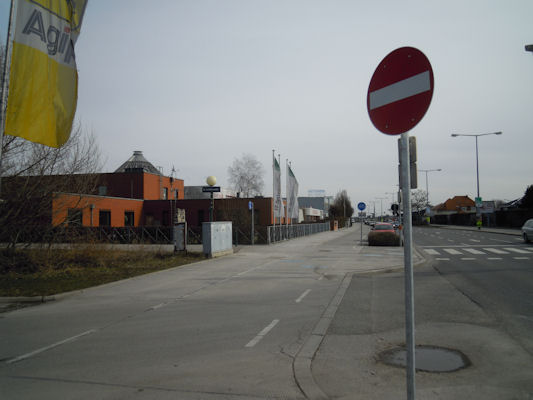 Foto vom 2. Mrz 2010 - Radweg Rautenweg