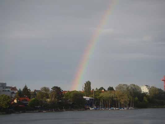 Foto vom 13. Juni 2012 - Regenbogen