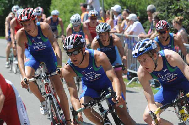 Foto vom 16. Juni 2012 - Triathlon Donauinsel