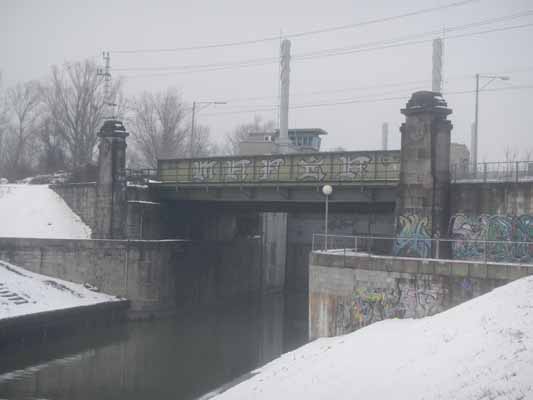 Foto vom 15. Februar 2013 - Schleuse Nudorf