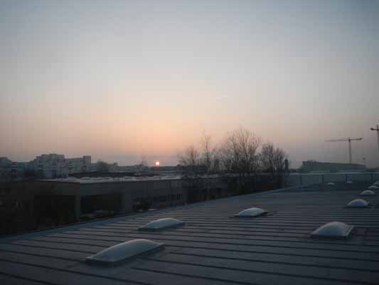 Foto vom 28. Februar 2013 - Sonnenuntergang