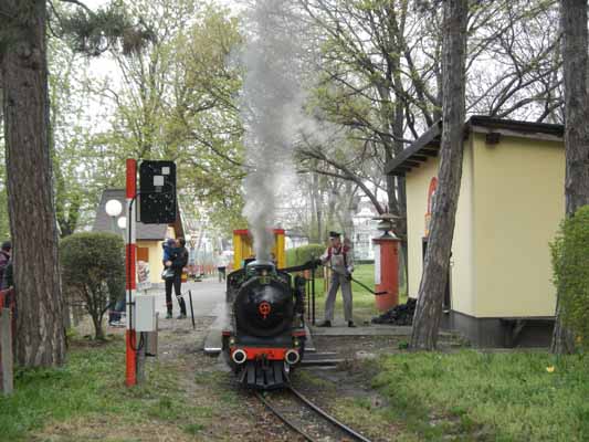 Foto vom 20.April 2013 - Liliputbahn