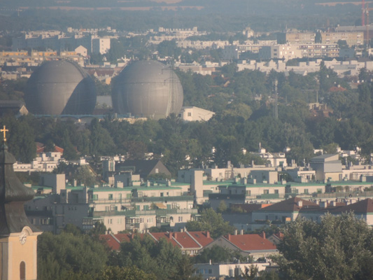Foto vom 22.Juli 2013 - Blick vom Bisamberg