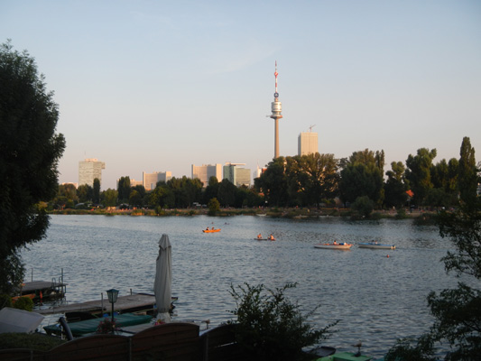 Foto vom 6.August 2013 - Alte Donau