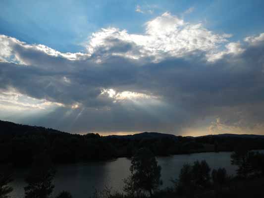 Foto vom 12.August 2013 - Wolkenstimmung