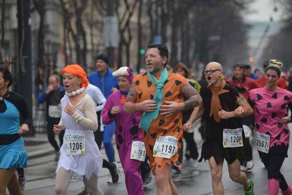 Foto vom 31.Dezember 2013 - Wiener Silvesterlauf