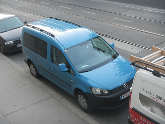 Foto vom 6.Juni 2014 - VW Caddy