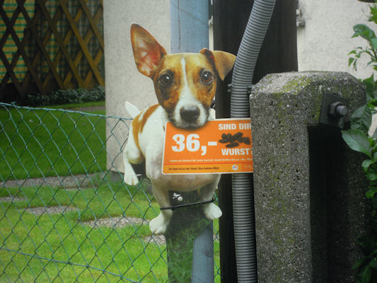 Foto vom 2. Juni 2010 - Nimm ein Sackerl fr mein Gackerl