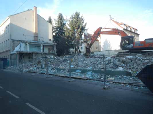 Foto vom 26.Dezember 2014 - Leopold Ferstl Gasse