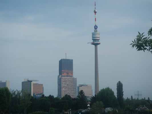 Foto vom 13.Mai 2015 - Donauturm usw.