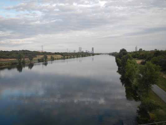 Foto vom 4.September 2015 - Neue Donau