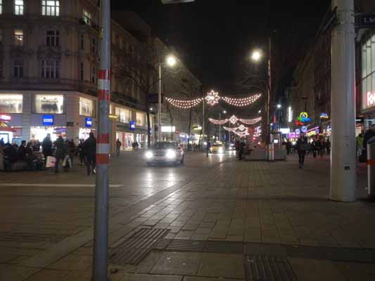 Foto vom 29.Dezember 2015 - Mariahilfer Straße