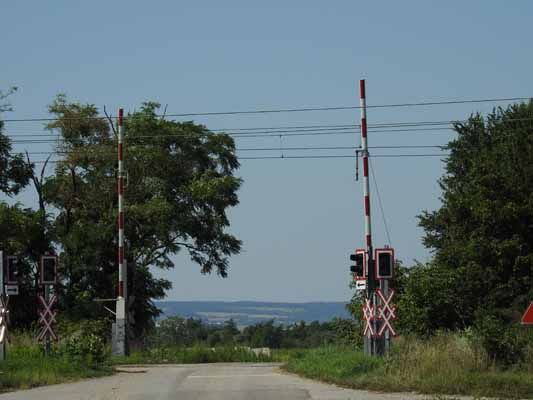 Foto vom 8. August 2016 - Bahnbergang