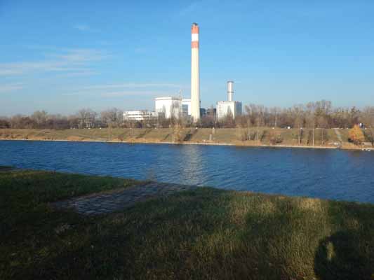 Foto vom 22. November 2016 - Kraftwerk Lobau