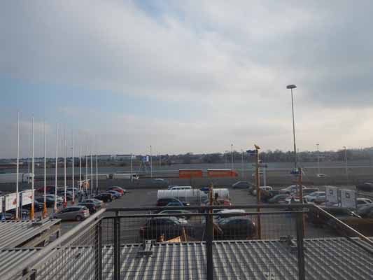 Foto vom 5. Dezember 2016 - Ikea Parkplatz