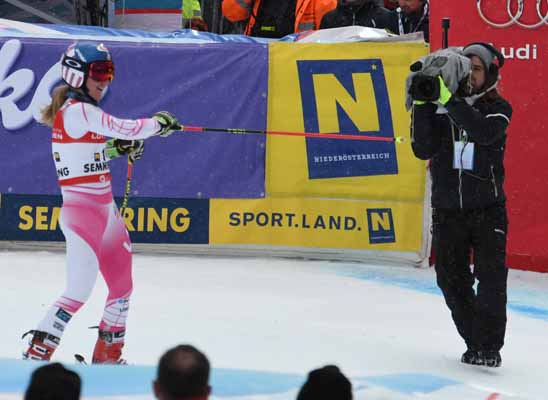 Foto vom 27. Dezember 2016 - Mikaela Shiffrin