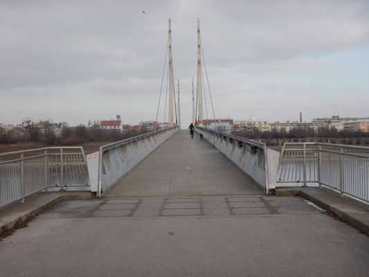 Foto vom 18. Jnner 2017 - Kaisermhlenbrcke