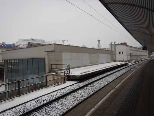 Foto vom 30. Jnner 2017 - Bahnhof Floridsdorf