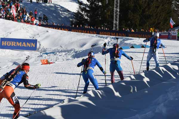 Foto vom 16. Februar 2017 - Biathlon WM